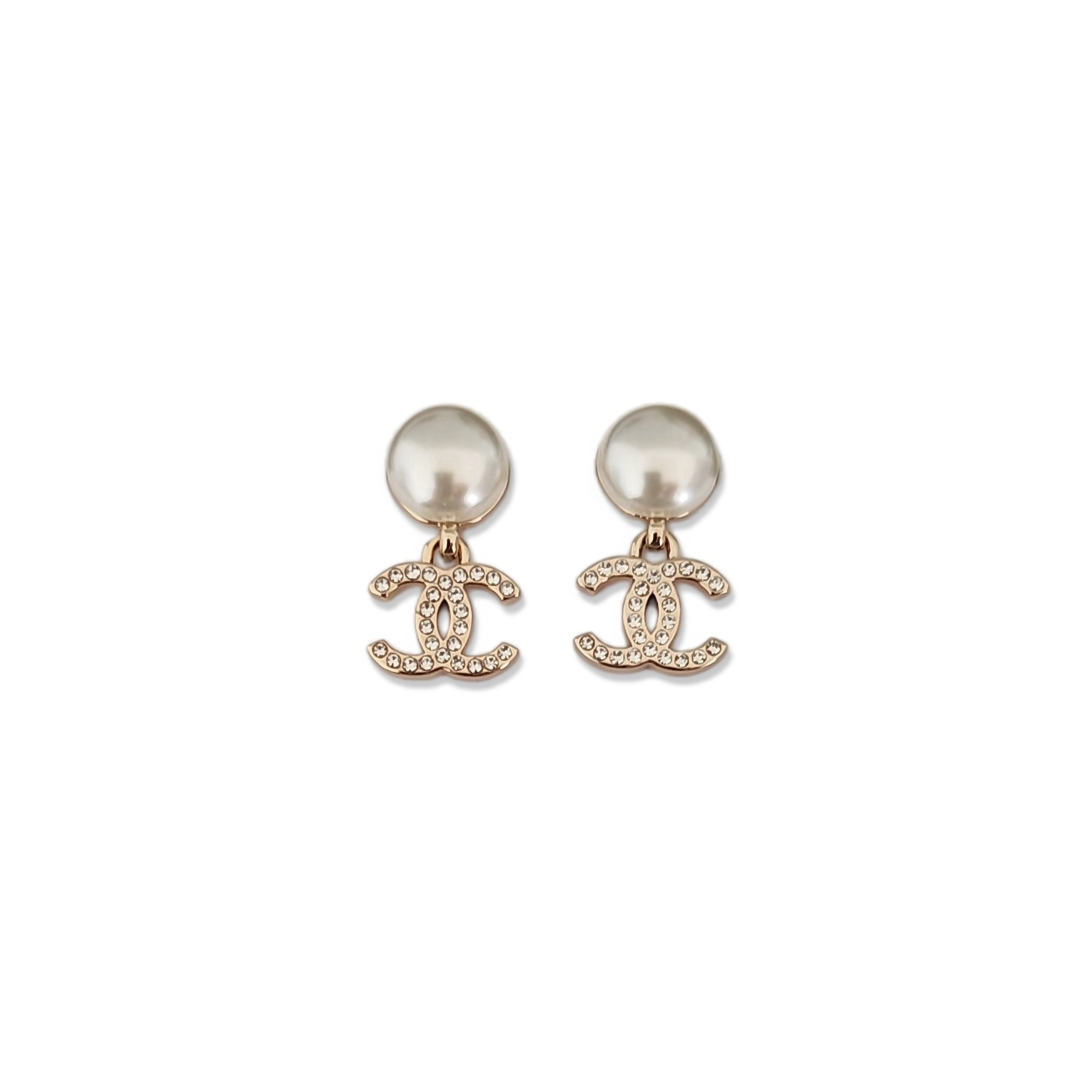 Ch**el women''s earrings with unique design gold abg850